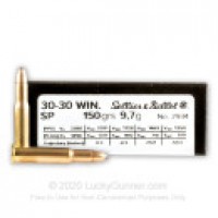 30-30 Win Ammo - Bulk SP Sellier & Bellot Bulk SP Sellier & Bellot Ammo