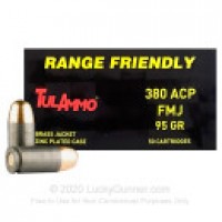 380 Auto Ammo - Bulk Tula FMJ Bulk Tula FMJ Ammo