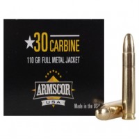 Armscor Brass FMJ Ammo