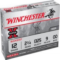 12 Gauge Ammo - Winchester Super X Buck Winchester Super X Buck Ammo
