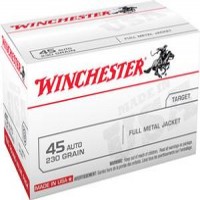45 ACP/Auto Ammo - Winchester USA FMJ Winchester USA FMJ Ammo
