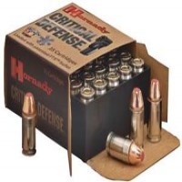 Hornady Critical Defense Luger FTX Ammo