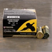 Fiocchi Golden Pheasant Nickel Plated 1-3/8oz Ammo