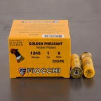 Fiocchi Golden Pheasant Nickel Plated 1oz Ammo