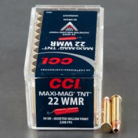 Bulk CCI Maxi-Mag JHP TNT Ammo