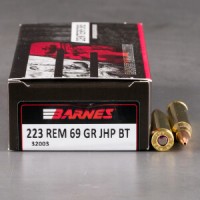 Barnes BT JHP Ammo