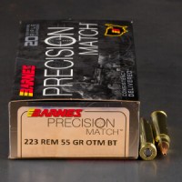 Barnes Precision Match BT OTM Ammo