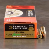 Federal Gold Medal MatchKing HPBT Ammo