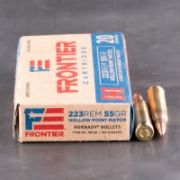 Bulk Hornady Frontier Match HP Ammo