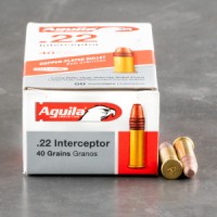 Aguila Interceptor Solid Point Ammo