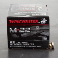 Bulk Winchester Black CP RN Ammo