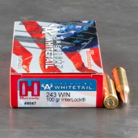 Hornady American Whitetail InterLock BTSP Ammo