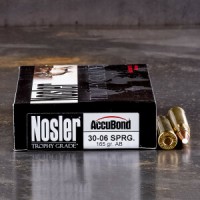 NoslerCustom Trophy Grade Accubond Polymer Tip Ammo