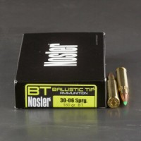 Springfield Nosler Ballistic Tip Hunting Ammo