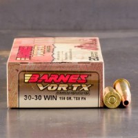 Barnes VOR-TX Flat Nose HP TSX Ammo