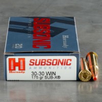 Hornady Subsonic Sub-X Ammo