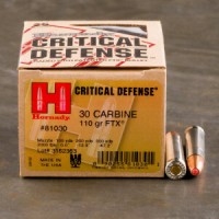 Hornady FTX Critical Defense JHP Ammo