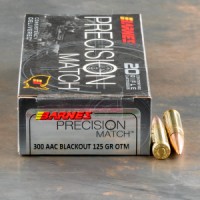 Barnes Precision Match BT OTM Ammo