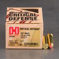 Hornady Critical Defense FTX HP Ammo