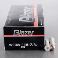 Blazer FMJ +P Ammo