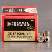 Federal Hydra-Shok HP +P Ammo