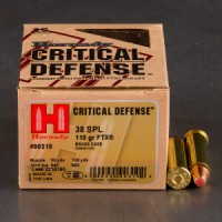 Hornady Critical Defense FTX Ammo