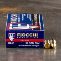 Bulk Fiocchi FMJ Ammo