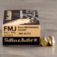 Bulk Sellier & Bellot FMJ Ammo