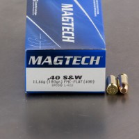 Magtech Flat FMJ Ammo