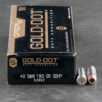 Speer LE Gold Dot HP Ammo