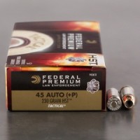 Federal LE Tactical HST HP +P Ammo