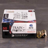 Bulk Federal Train Rotect JHP +P Ammo