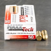 Bulk MAXX Tech FMJ Ammo