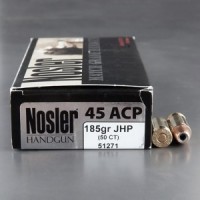 Nosler Match Grade JHP Ammo