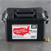 45 ACP/Auto Ammo - Winchester USA In Ammo Can FMJ Winchester USA In Can FMJ Ammo