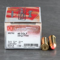 Hornady LEVERevolution FTX Ammo