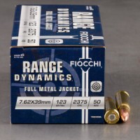 Bulk Fiocchi FMJ Ammo