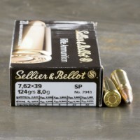 7.62x39mm Ammo - Bulk Sellier & Bellot SP Ammo Bulk Sellier & Bellot SP Ammo