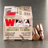 Wolf FMJ Ammo