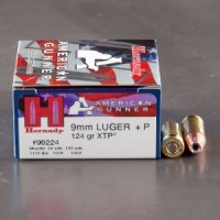 Hornady American Gunner XTP JHP +P Ammo