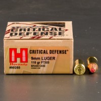 Hornady Critical Defense HP Ammo