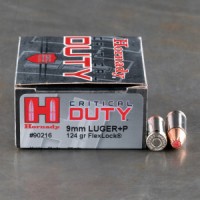 Hornady Critical Duty FlexLock +P Ammo