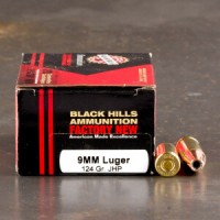 Luger Black Hills JHP Ammo