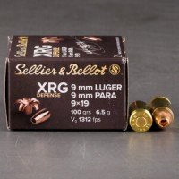 Sellier & Bellot XRG Defense SCHP Ammo