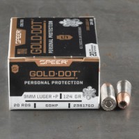 Speer Gold Dot JHP +P Ammo