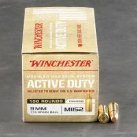 Winchester Active Duty FMJ Ammo