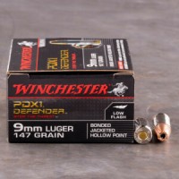 Winchester Defender Bonded JHP Ammo