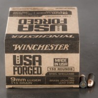 Winchester USA Forged FMJ Ammo