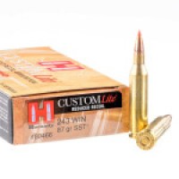 Ammo Hornady Custom Lite SST Ammo