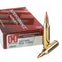 Ammo Hornady Superformance Varmint V-Max Ammo